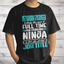 Funny Network Engineer Job Title Professionals