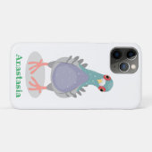 Funny neugierig Taube Cartoon Illustration Case-Mate iPhone Hülle (Rückseite (Horizontal))