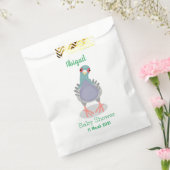 Funny neugierig Taube Cartoon Illustration Geschenktütchen (Versiegelt)