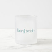 Funny neugierig Taube Cartoon Illustration Mattglastasse (Mittel)