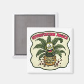 Funny Neurodivergent Hyperfixation ADHD Plant Meme Magnet (Vorderseite/Rückseite)