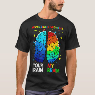 Funny Neurodiversity Autismus Bewusstsein Awetisti T-Shirt