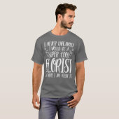 Funny Never Florist T-Shirt (Vorne ganz)