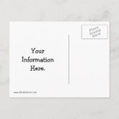 Funny New Address Announction Postcard Ankündigungspostkarte (Rückseite)