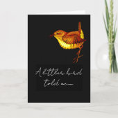 funny new baby congratulations karte (Vorderseite)