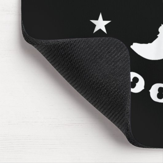 Funny New Boot Goofin Cowboy Boot Meme Quote Mousepad (Ecke)