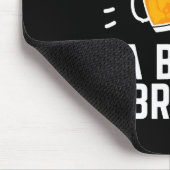 Funny New Dad Baby Shower Cheers A Baby Is Brewing Mousepad (Ecke)