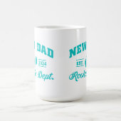 Funny New Dad Boy Your Year Kaffeetasse (Mittel)