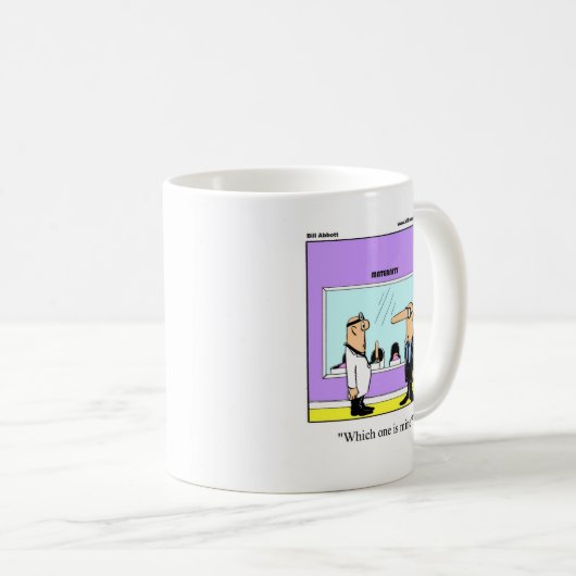 Funny New Dad Tasse Geschenk (VorderseiteRechts)