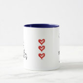 Funny New Daddy of Triplets Gift, Babydusche, Tasse (Zentrum)