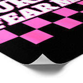 Funny New Driver Curbs Fear Me Bad Drivers  Poster (Ecke)