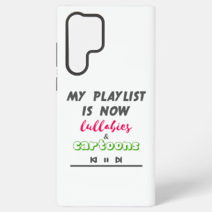 Funny New Father/Mother Playlist Samsung Galaxy Hülle