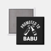 Funny New Grandpa Pregnancy Announcement Promoted  Magnet (Vorderseite/Rückseite)