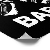 Funny New Grandpa Pregnancy Announcement Promoted  Poster (Ecke)