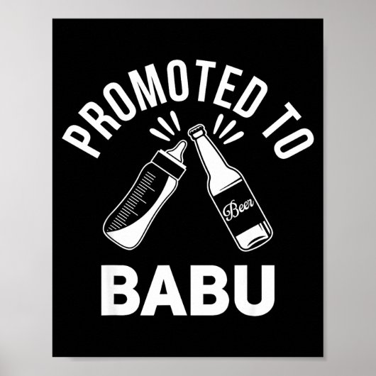 Funny New Grandpa Pregnancy Announcement Promoted  Poster (Vorne)