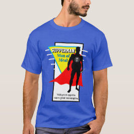 Funny new Graphic SUPPERMAN MAN OF MEAL T-Shirt