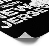 Funny New Jersey , I'm Not Loud I'm From New Jerse Poster (Ecke)