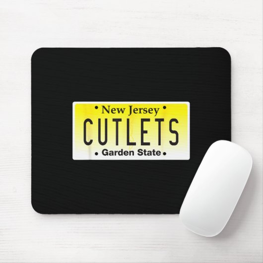Funny New Jersey Italian American Devito Nj Cutlet Mousepad (Mit Mouse)