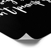 Funny New Jersey Women, Jersey Girls Don't Pump Ga Poster (Ecke)