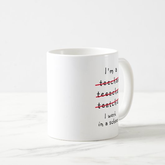 Funny New Lehrer, ich bin Lehrerin Tasse (VorderseiteRechts)