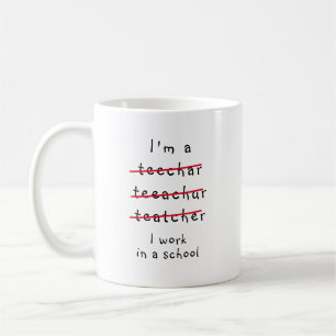 Funny New Lehrer, ich bin Lehrerin Tasse