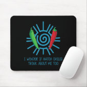 Funny New Mexico Peppers Hatch Chili Mousepad (Mit Mouse)
