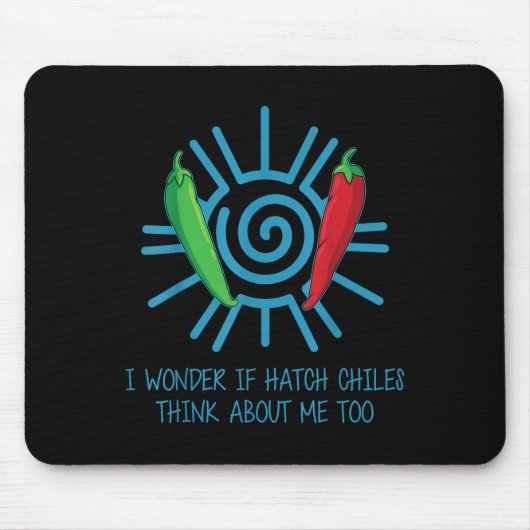 Funny New Mexico Peppers Hatch Chili Mousepad (Vorne)