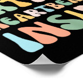 Funny New Mom Extra Heartbeat Inside Pregnancy Ann Poster (Ecke)