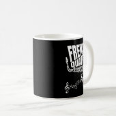 Funny New Orleans Mardi Gras Jazz Saxophone Kaffeetasse (VorderseiteRechts)