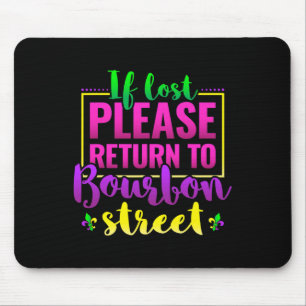 Funny New Orleans Mardi Gras Louisiana Carnival Ne Mousepad