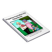 Funny New Parters Spaß Notebook Notizblock (Rechte Seite)