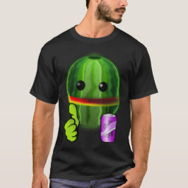 Funny New Sport Fußball WATERMELON MAN T-Shi T-Shirt