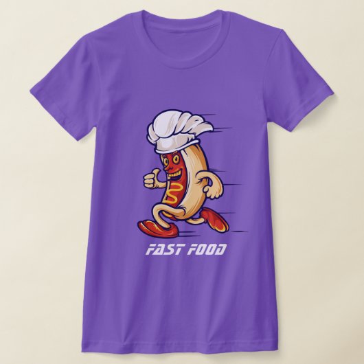Funny New Sports Football FAST FOOD HOT DOG T- T-Shirt (Ablage )