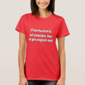Funny New Summer Fashion PERFEKBLE T-Shirt (Vorderseite)
