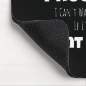 Funny New Uncle Aunt Baby Announcement Sister Gend Mousepad (Ecke)