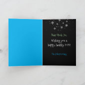 Funny New Year-Entschließung Feiertagskarte (Innenseite)