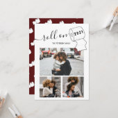 Funny New Year Rolle auf Toilettenpapier 3 Foto ro Karte (Vorderseite/Rückseite Beispiel)