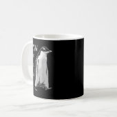 Funny New Year Same Baka Life Penguin Joke  Kaffeetasse (Vorderseite Links)