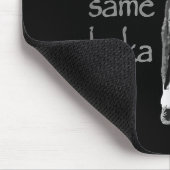 Funny New Year Same Baka Life Penguin Joke  Mousepad (Ecke)