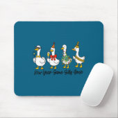 Funny New Year Same Silly Goose Happy New Year 202 Mousepad (Mit Mouse)