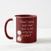 Funny New Years 2021 Zitat Stundenglas Tasse (Links)
