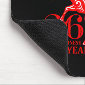 Funny New Years - Happy Chinese New Year 2026 - Fi Mousepad (Ecke)
