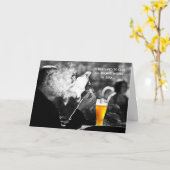 Funny New Year's NOBODY MAG EIN QUITTER Karte (Gelbe Blume)