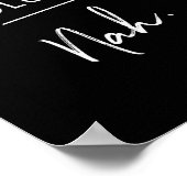 Funny New Years Resolution Gift - New Years Resolu Poster (Ecke)