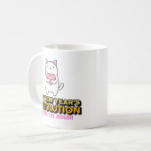 Funny New Year's Resolution-More Cat Hugs Kaffeetasse (Vorderseite Links)