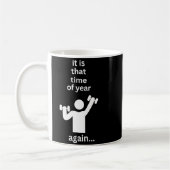 Funny New Years Resolution Workout Gym Time Exerci Kaffeetasse (Links)