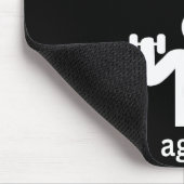 Funny New Years Resolution Workout Gym Time Exerci Mousepad (Ecke)