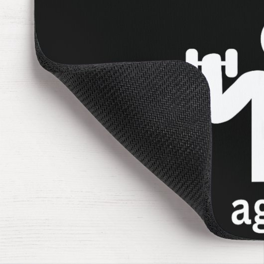 Funny New Years Resolution Workout Gym Time Exerci Mousepad (Ecke)