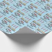 Funny New Years Resolution © Wrapping Paper Geschenkpapier (Ecke)