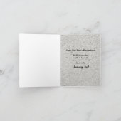 Funny New Year's Resolutions Falted Grußkarte Karte (Innenseite)